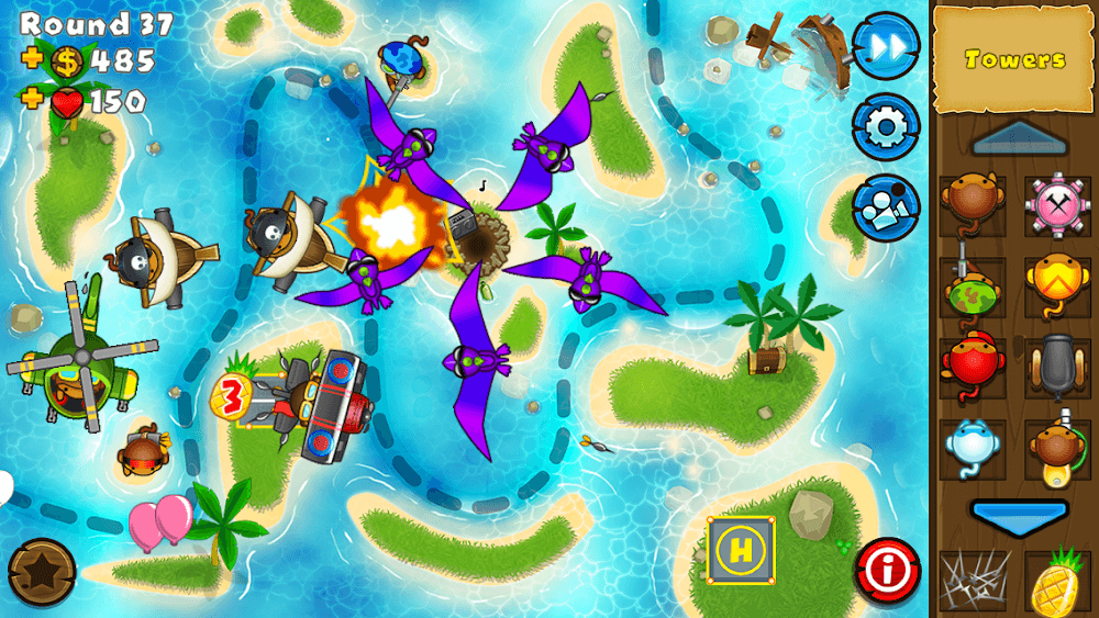 Bloons TD 5 Mod APK Screenshot 2