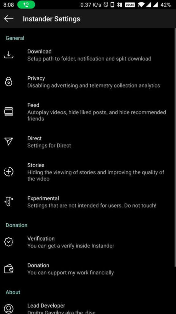 Instander Mod APK Screenshot 2